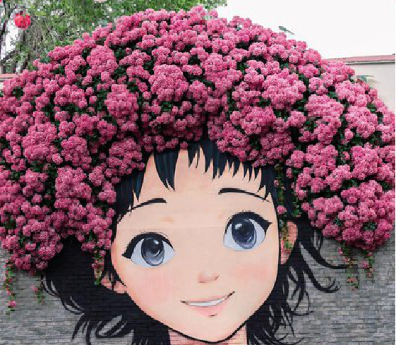 安宁墙体彩绘-网红墙打卡