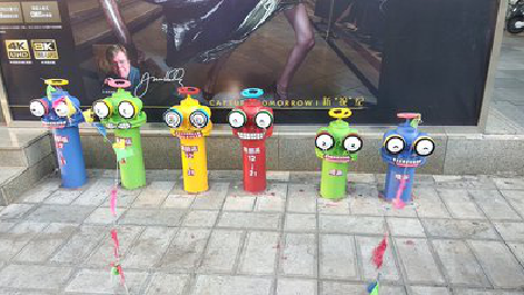 安宁商业区彩绘