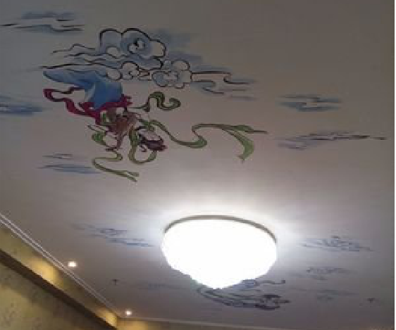 安宁如何快速绘制天花板上的手绘墙？