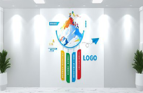 安宁公司企业形象墙的工艺材料有哪些？