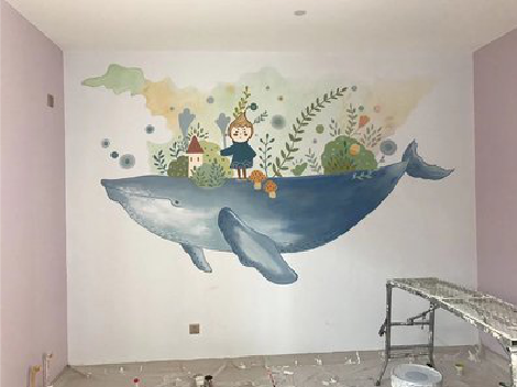 安宁手绘墙的特点及优势。